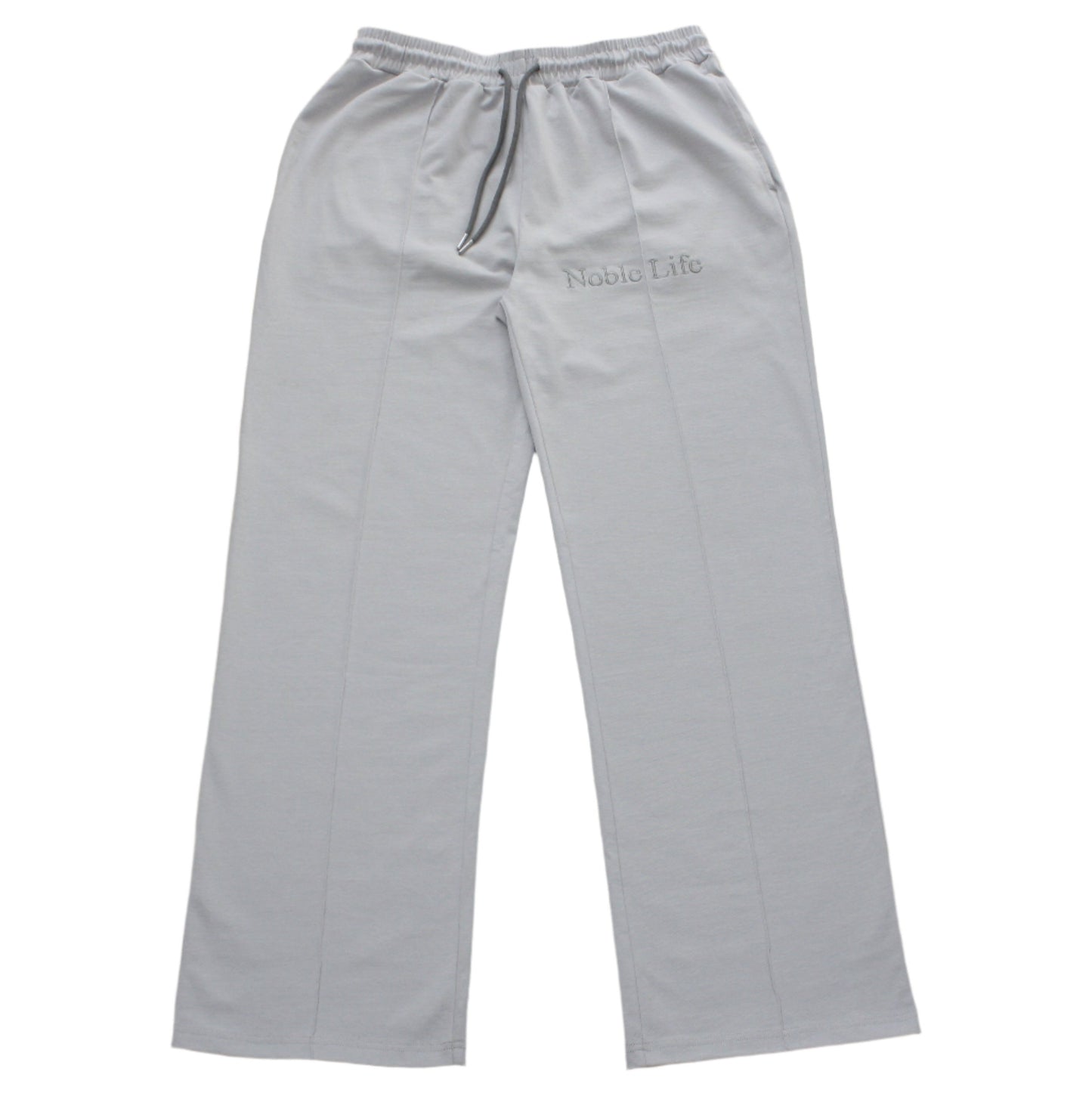 Cool Grey Embroidered Pant
