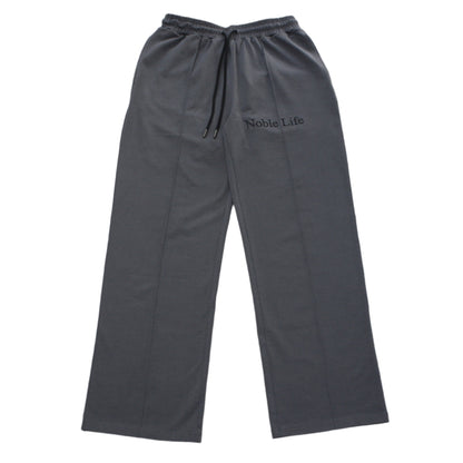 Charcoal Embroidered Pant