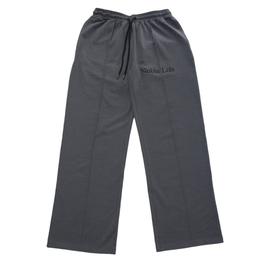 Charcoal Embroidered Pant