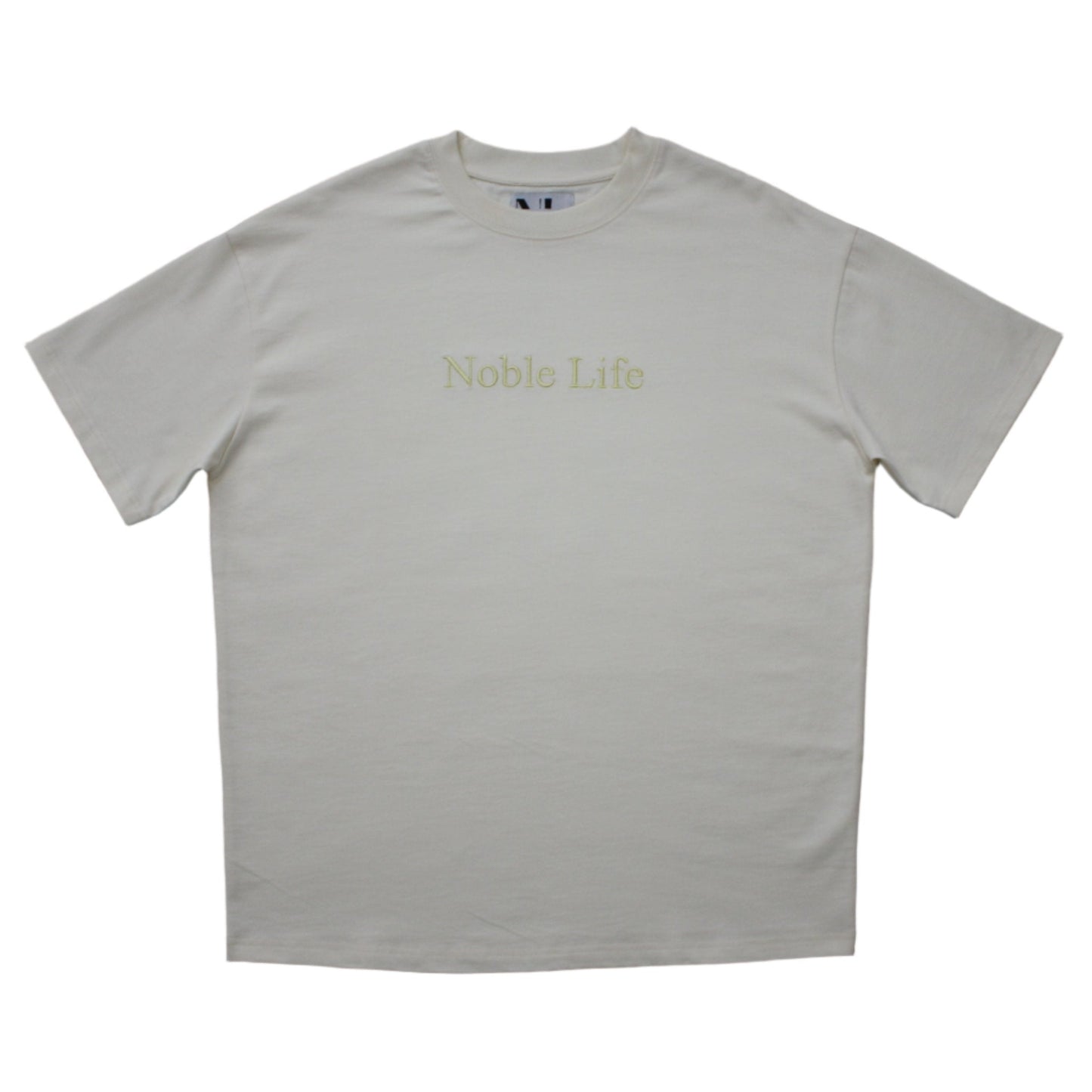 Ivory Embroidered T-Shirt