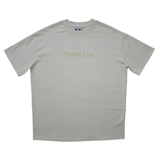 Ivory Embroidered T-Shirt