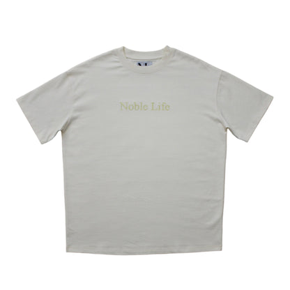 Ivory Embroidered T-Shirt