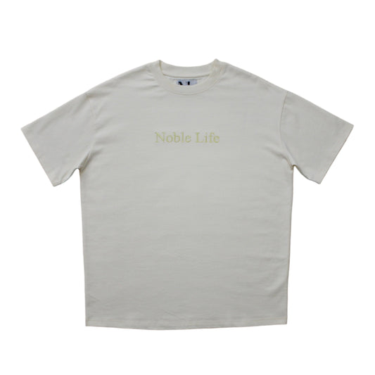 Ivory Embroidered T-Shirt