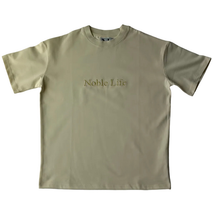 Ivory Embroidered T-Shirt