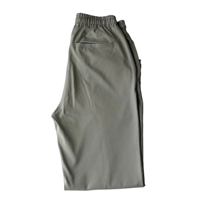 Cool Grey Embroidered Pant